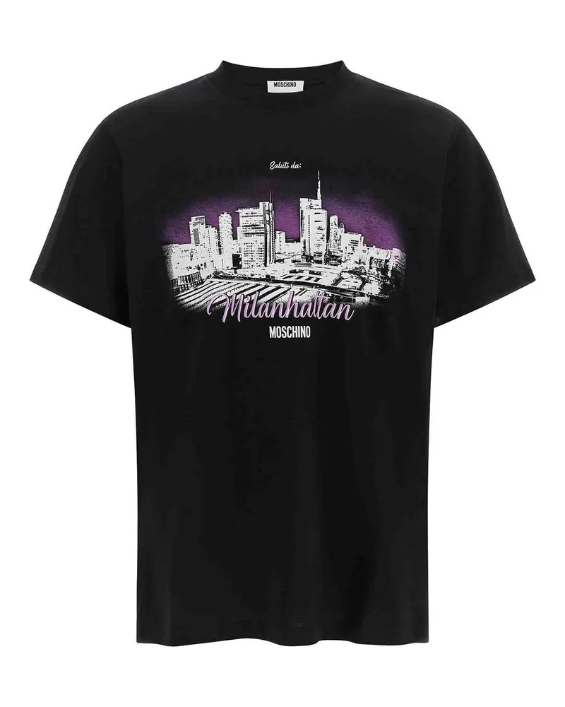 Moschino T-Shirt - Schwarz Schwarz