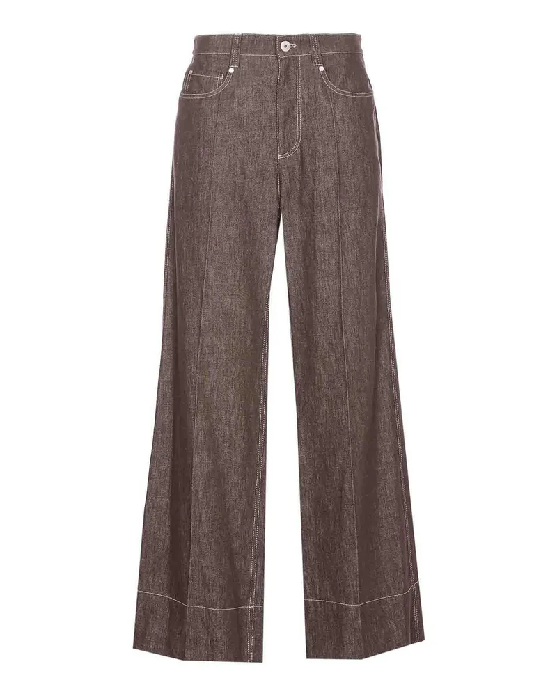 Brunello Cucinelli Casual Hose - Braun Braun
