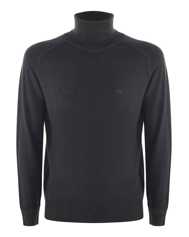 Etro Rollkragenpullover - Grau Grau