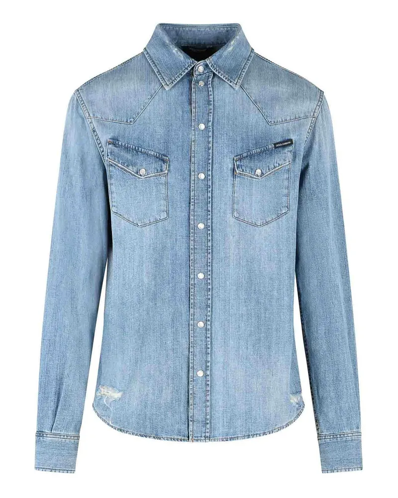 Dolce & Gabbana Hemd - Blau Blau