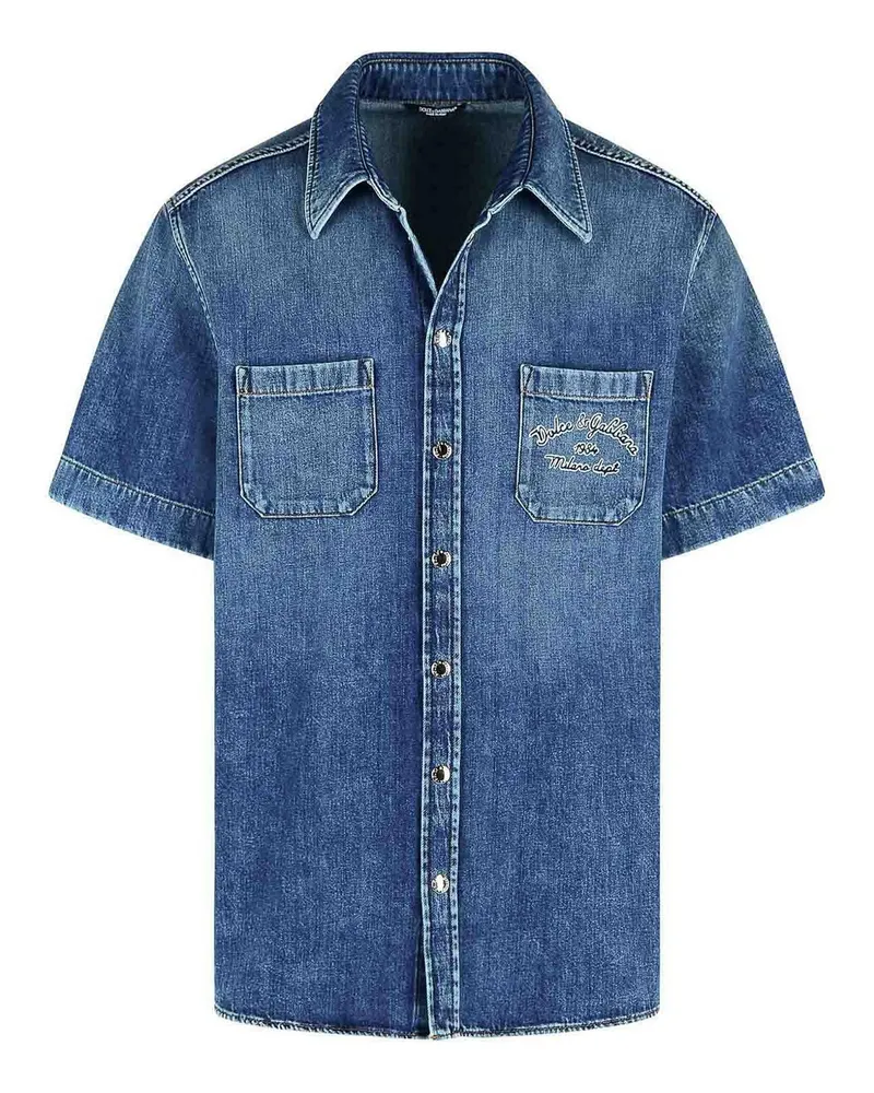 Dolce & Gabbana Hemd - Blau Blau