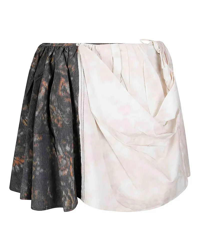 Ganni Minirock - Weiß Weiß