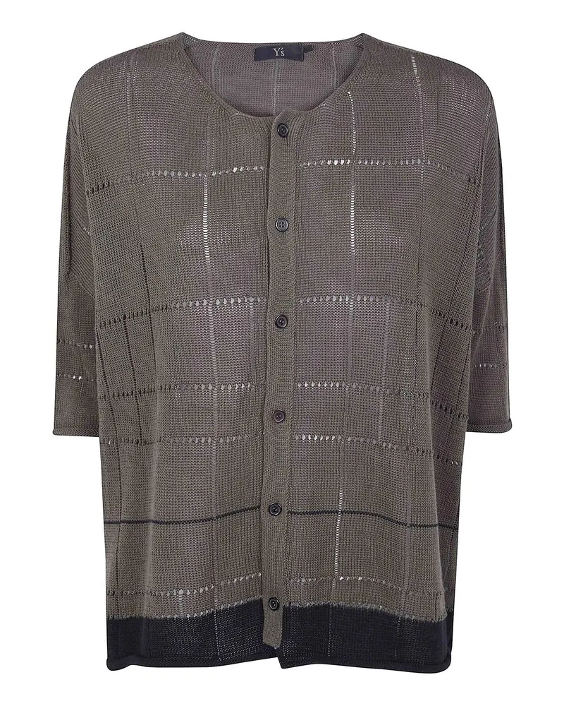 Yohji Yamamoto Cardigan - Grün Grün