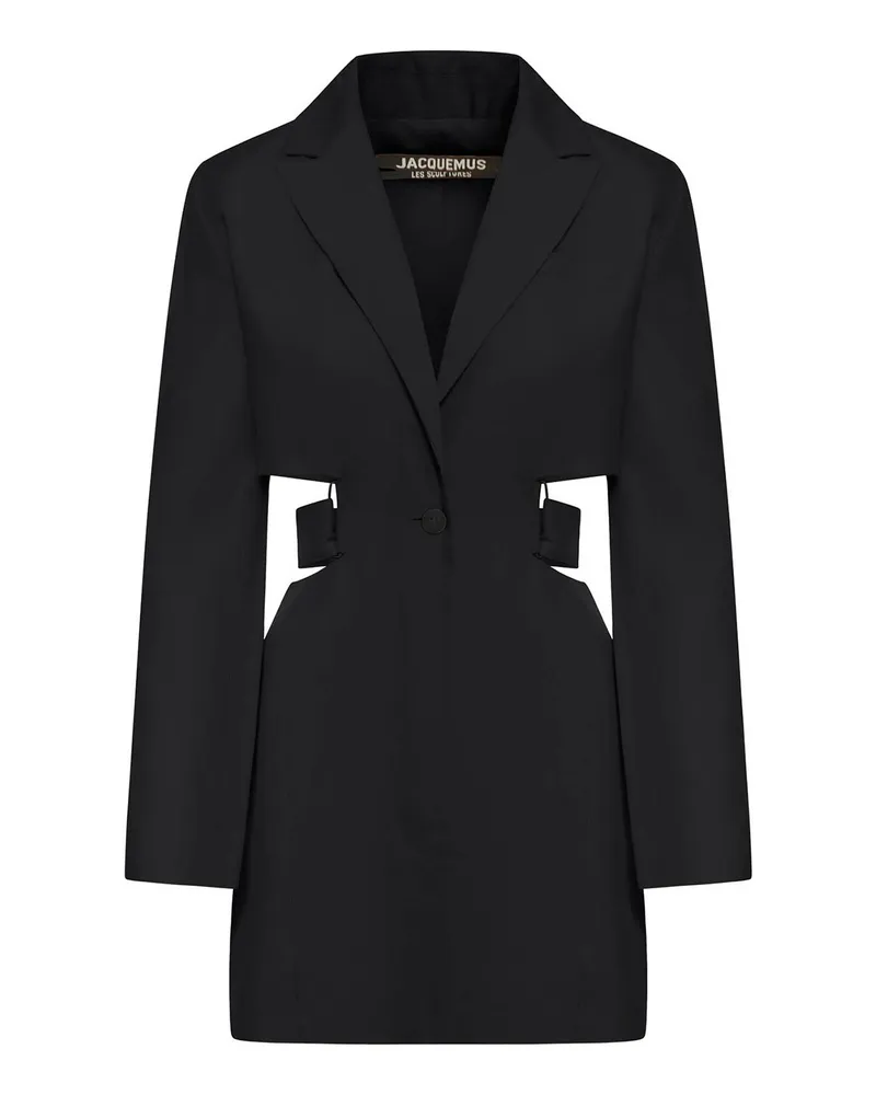 Jacquemus Kurzes Kleid - Schwarz Schwarz