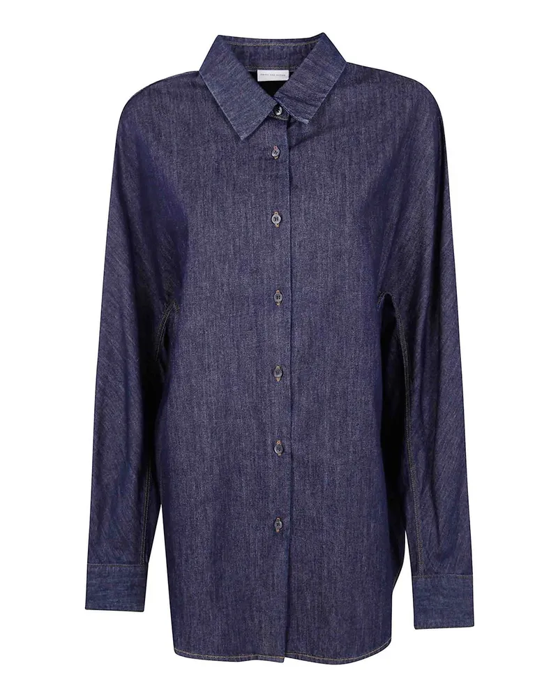 Dries van Noten Hemd - Blau Blau