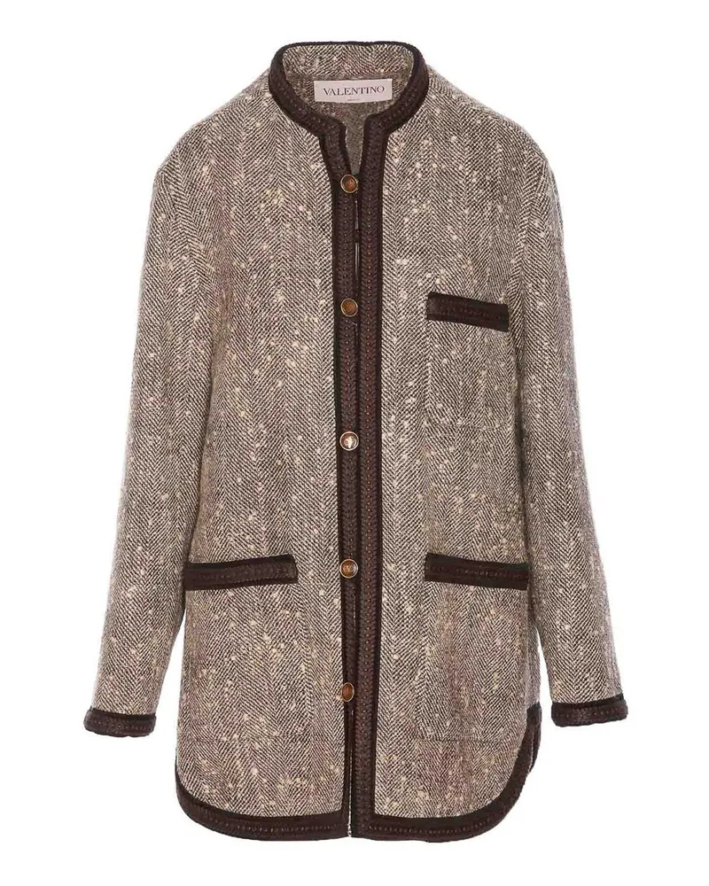 Valentino Garavani Cape - Braun Braun
