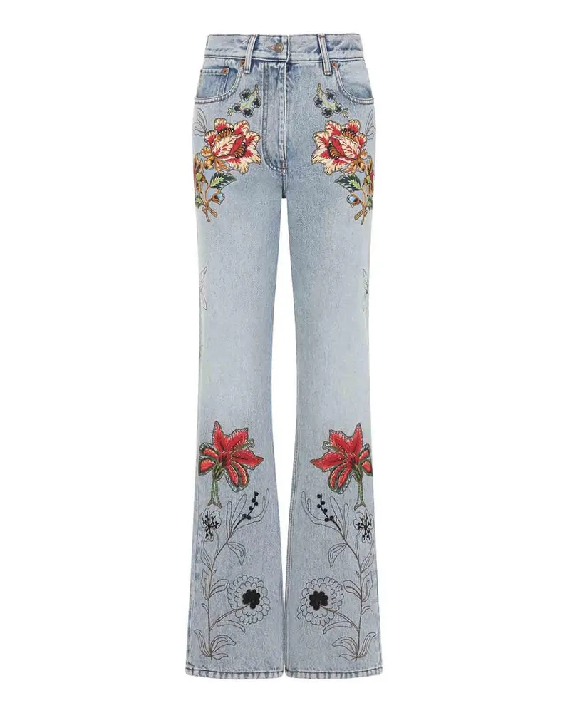 Valentino Garavani Schlagjeans - Blau Blau