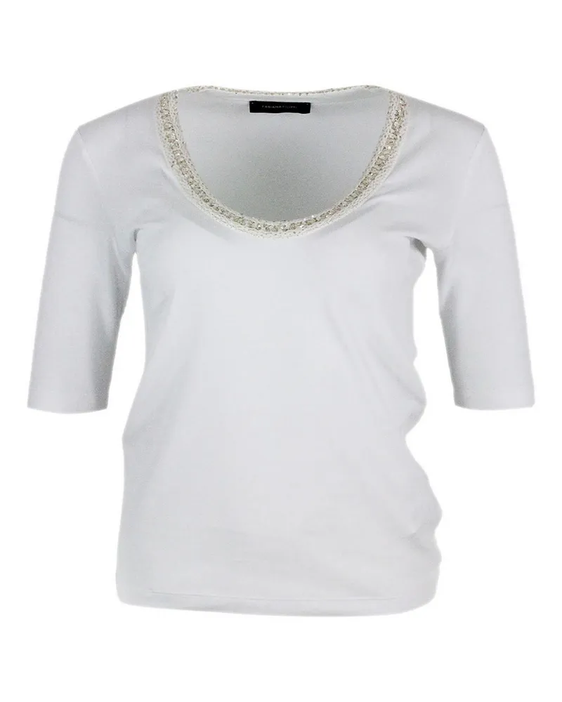 Fabiana Filippi T-Shirt - Weiß Weiß