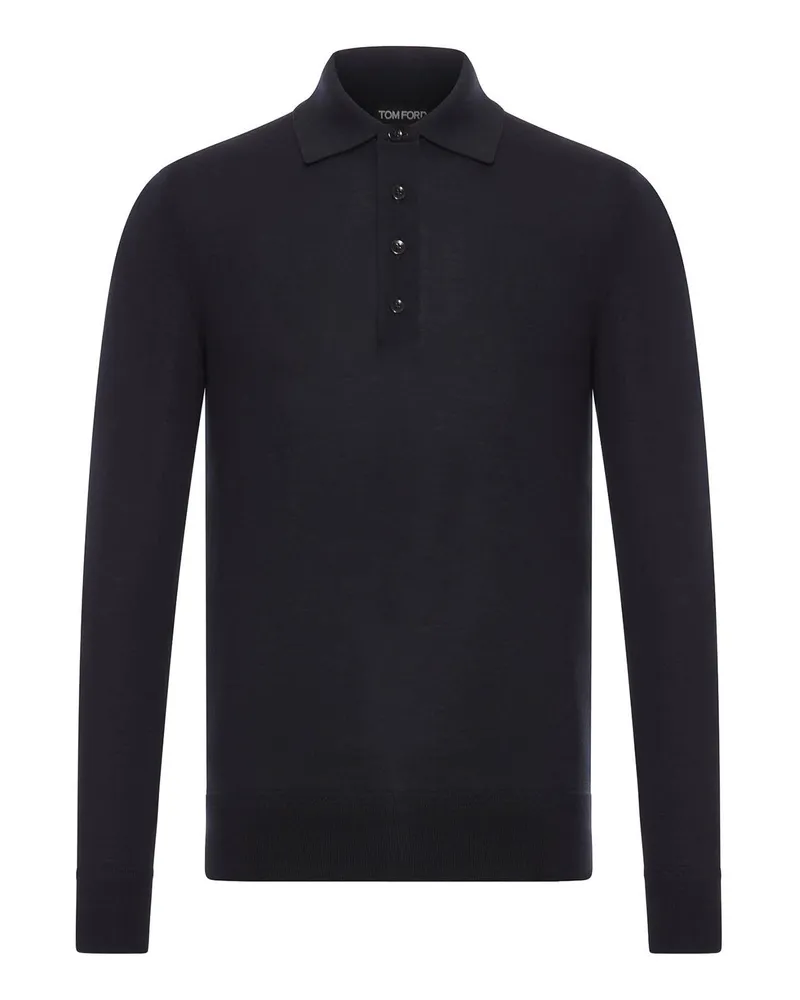Tom Ford Poloshirt - Schwarz Schwarz