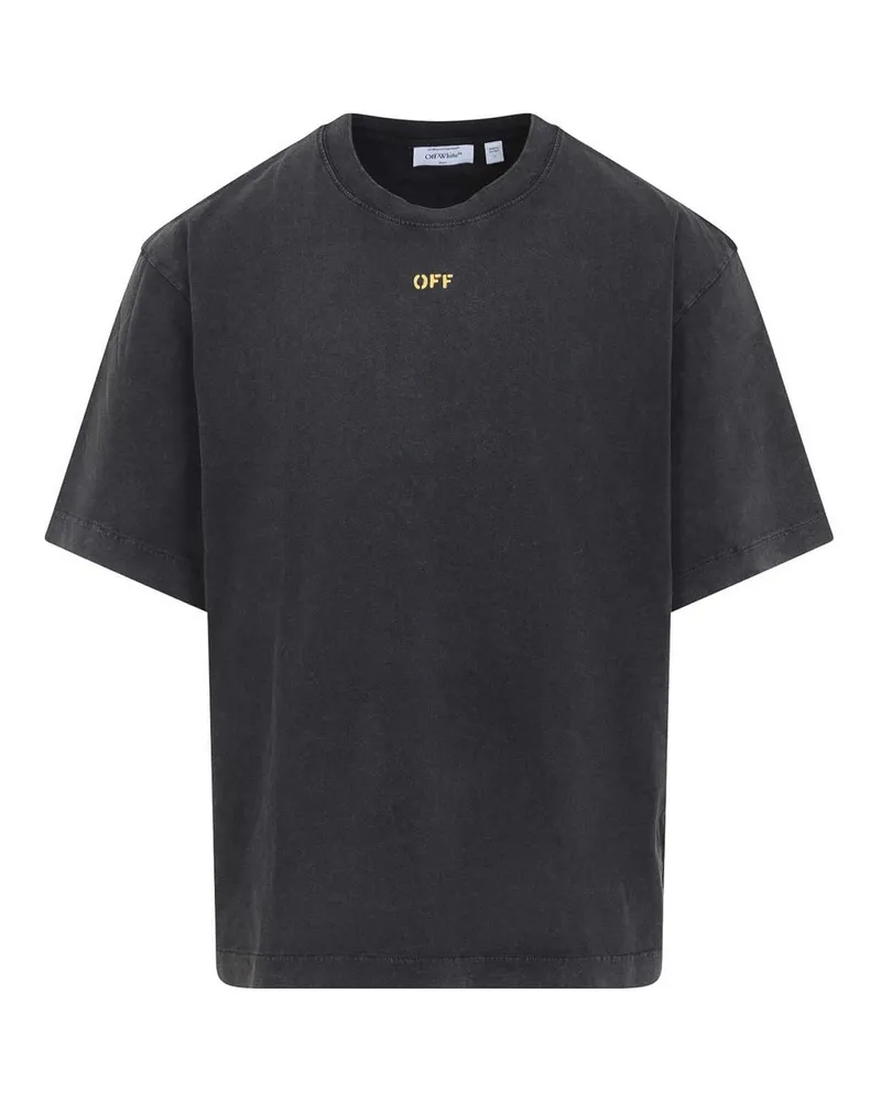 OFF-WHITE T-Shirt - Schwarz Schwarz