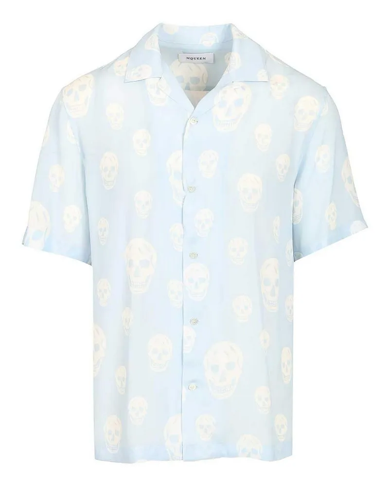 Alexander McQueen Hemd - Hellblau Hellblau
