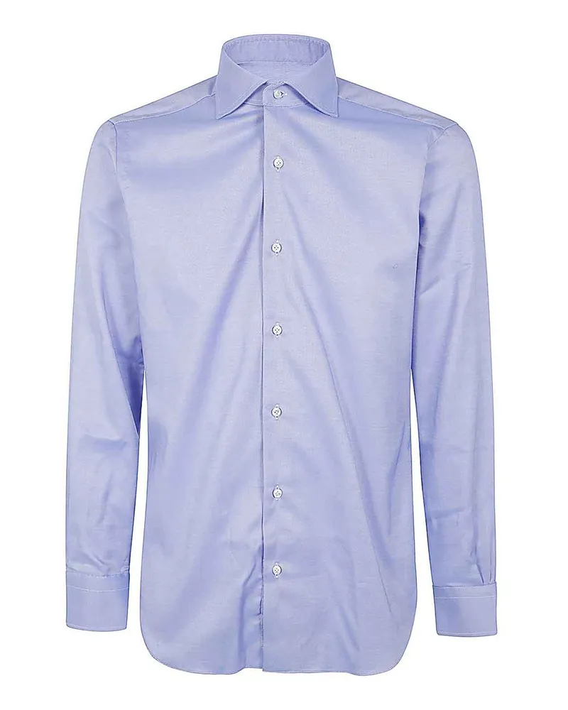 BARBA Hemd - Blau Blau