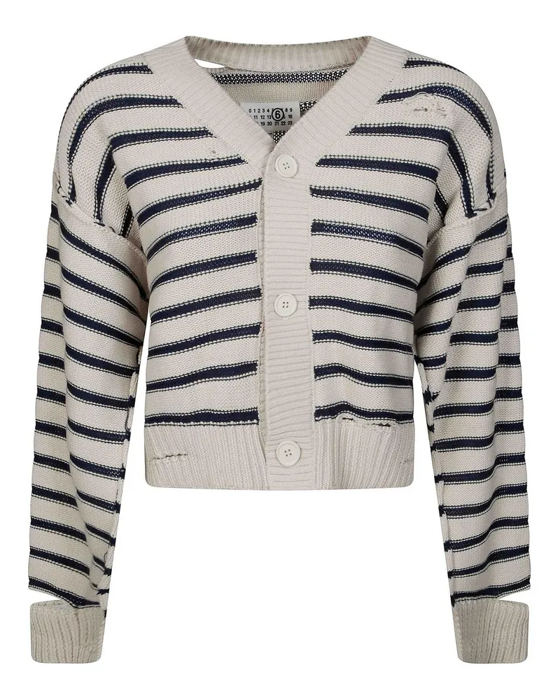 Maison Margiela Cardigan - Blau Blau