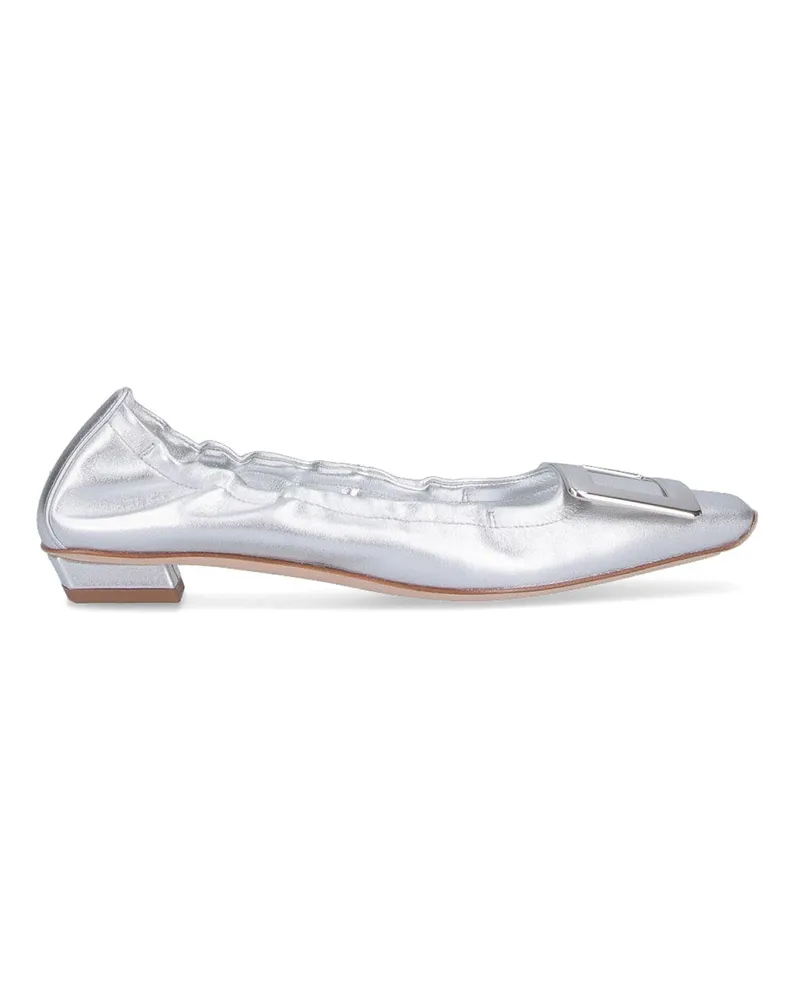 Roger Vivier Ballerinas - Silber Silber