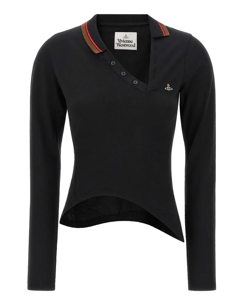Vivienne Westwood Poloshirt - Schwarz Schwarz