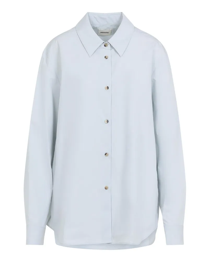 KHAITE Top - Blau Blau