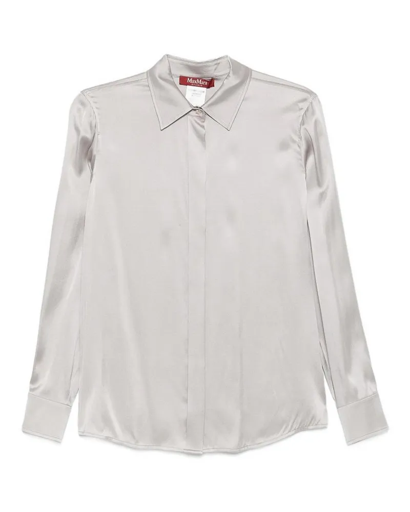 Max Mara Hemd - Hellgrau Hellgrau