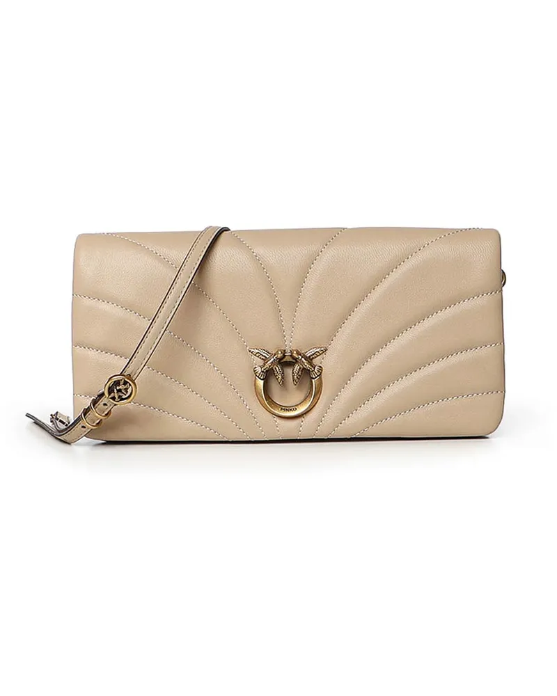 Pinko Schultertasche - Beige Beige