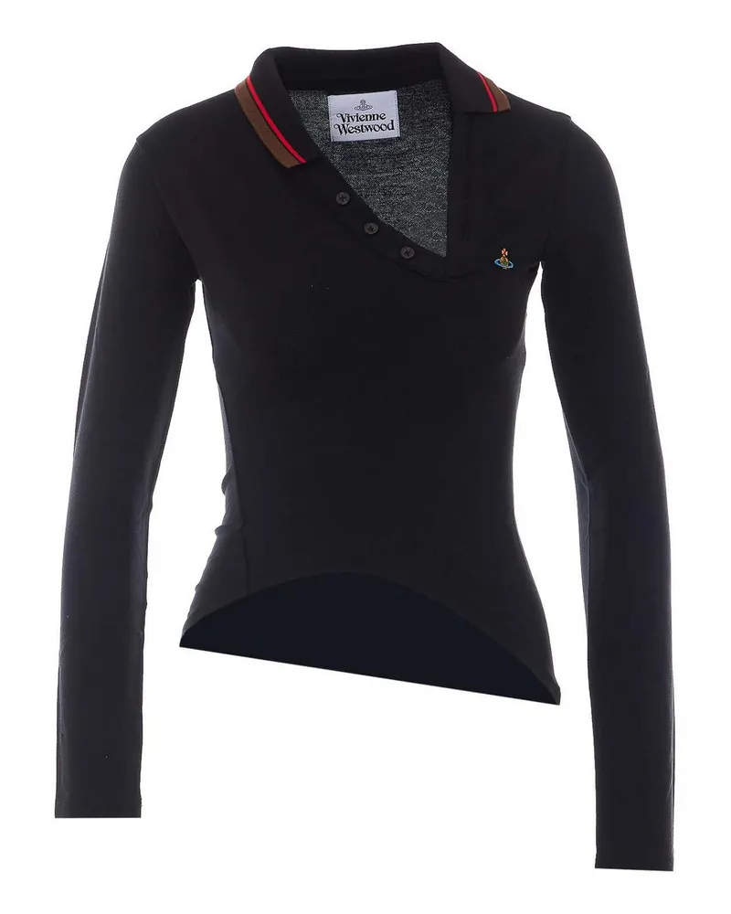 Vivienne Westwood Poloshirt - Schwarz Schwarz
