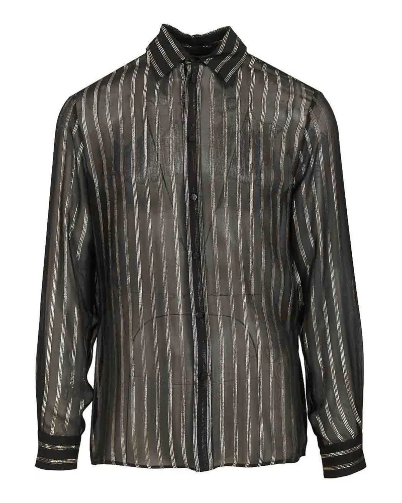 Valentino Garavani Hemd - Schwarz Schwarz