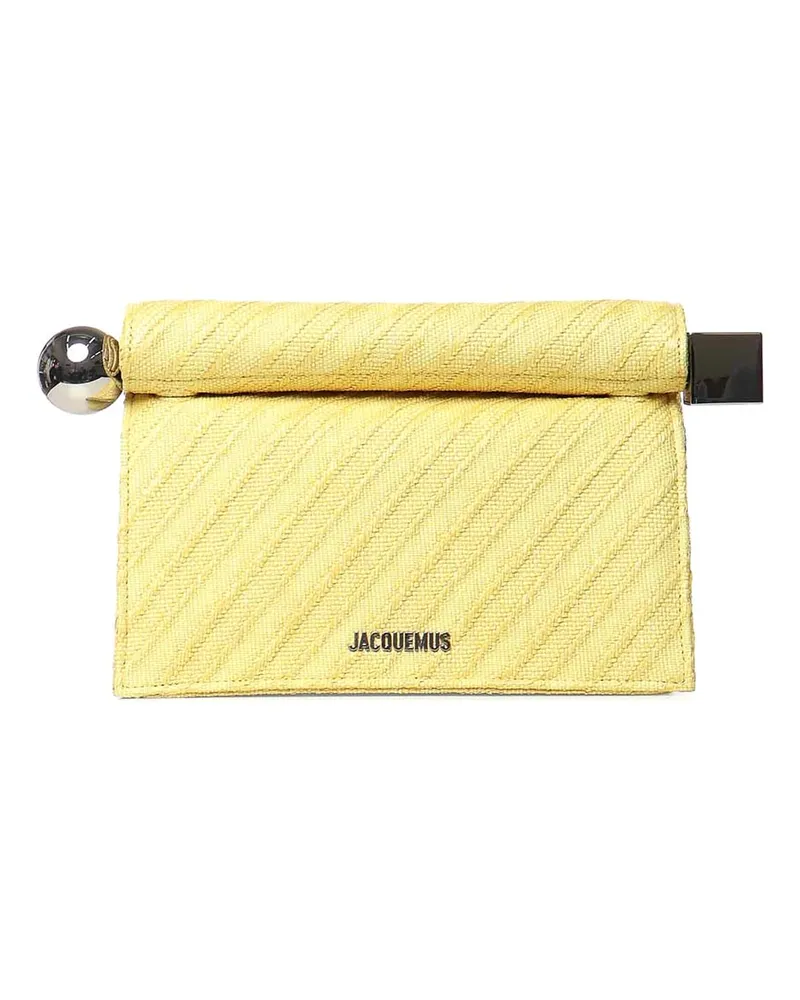 Jacquemus Clutch - Hellgelb Hellgelb