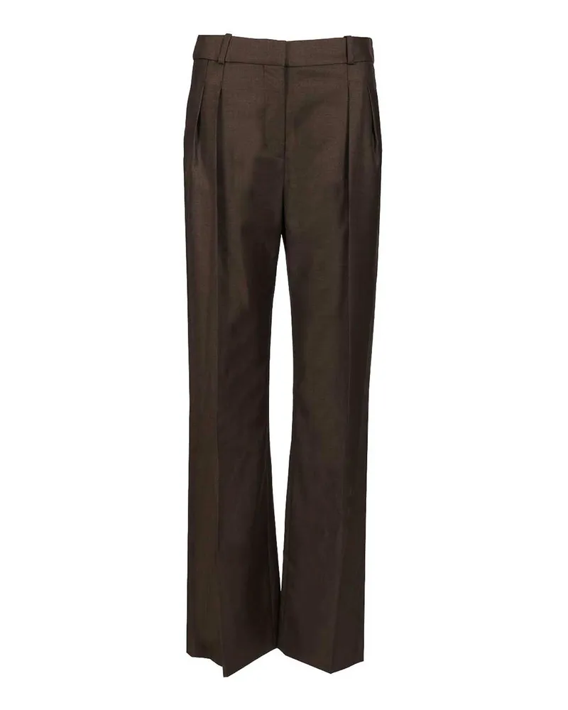 Loulou Studio Schlagjeans - Braun Braun