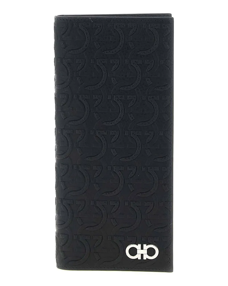 Ferragamo Portemonnaie - Schwarz Schwarz