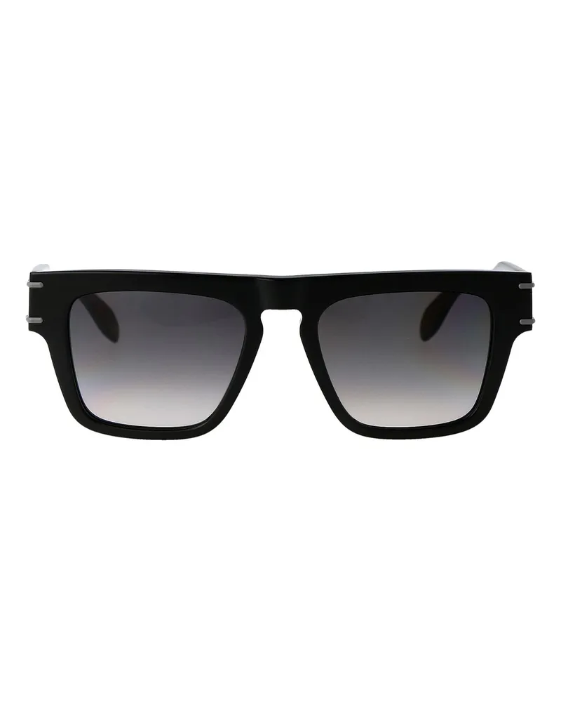 Alexander McQueen Sonnenbrille - Schwarz Schwarz