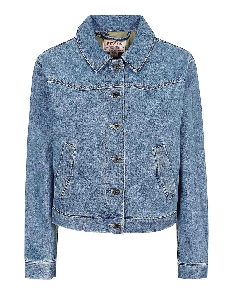 Filson Casualjacke - Helles Jeansblau Helles