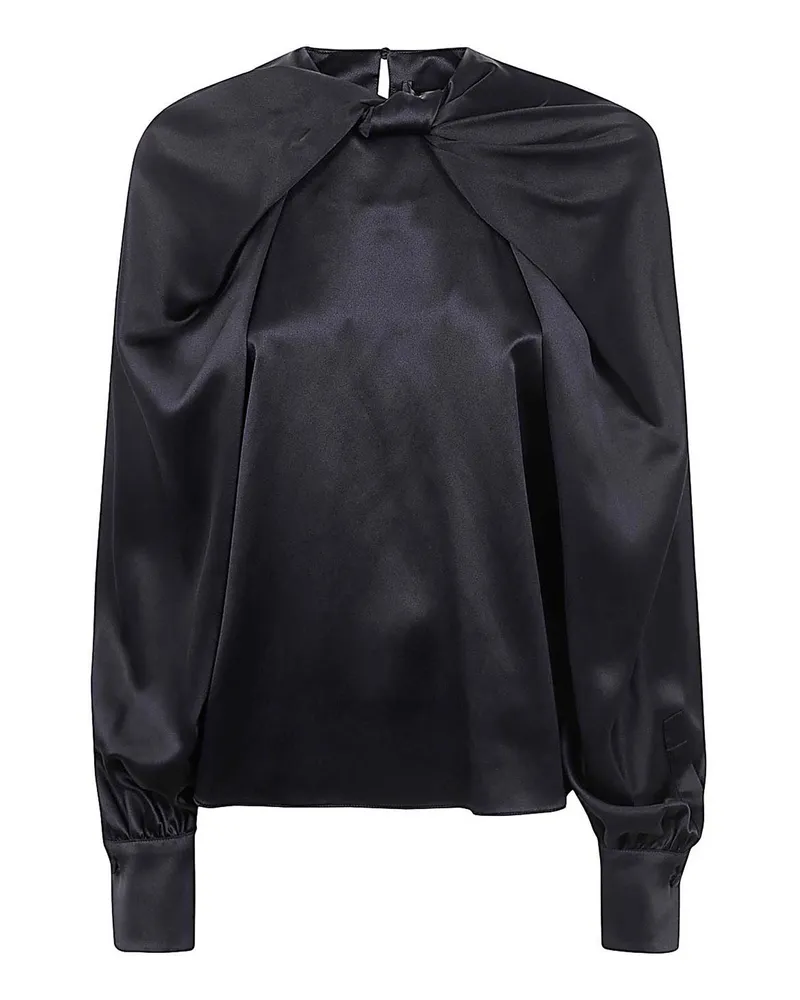 Max Mara Bluse - Schwarz Schwarz