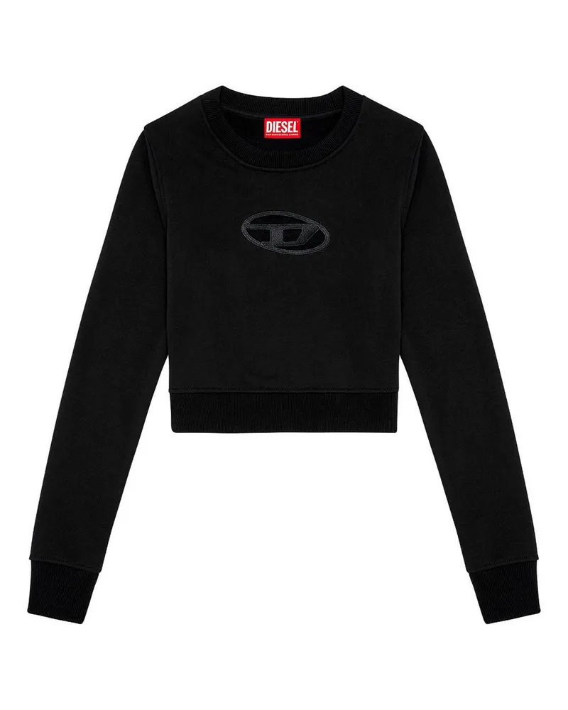 Diesel Rundhalspullover - Schwarz Schwarz