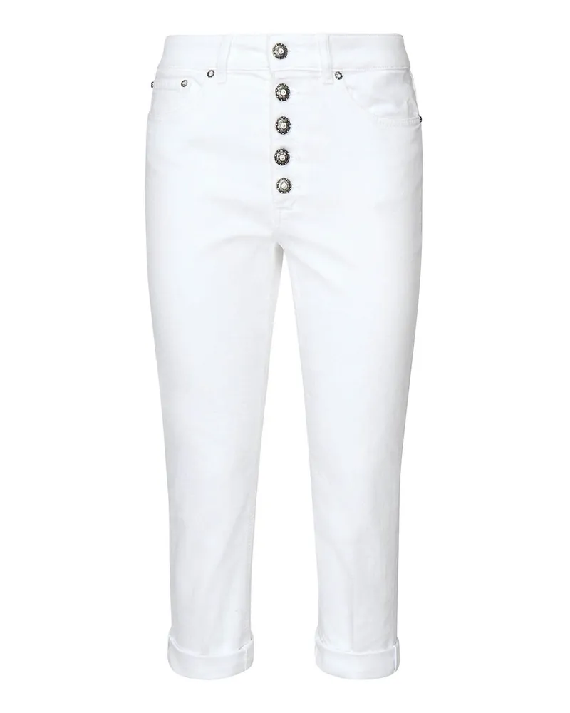 Dondup Bootcut Jeans - Weiß Weiß