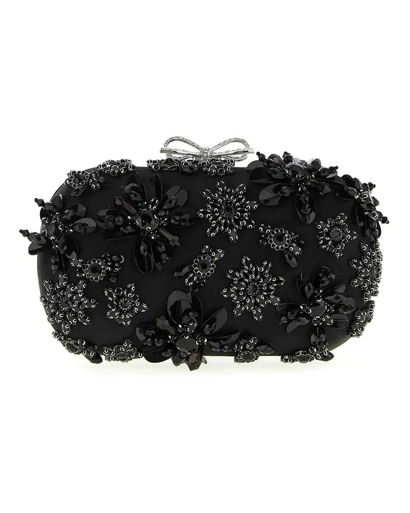 Self-Portrait Clutch - Schwarz Schwarz