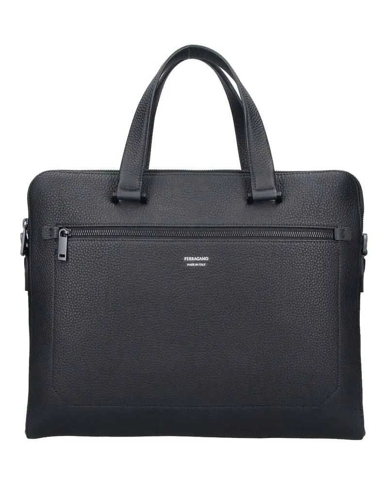 Ferragamo Aktentasche - Schwarz Schwarz