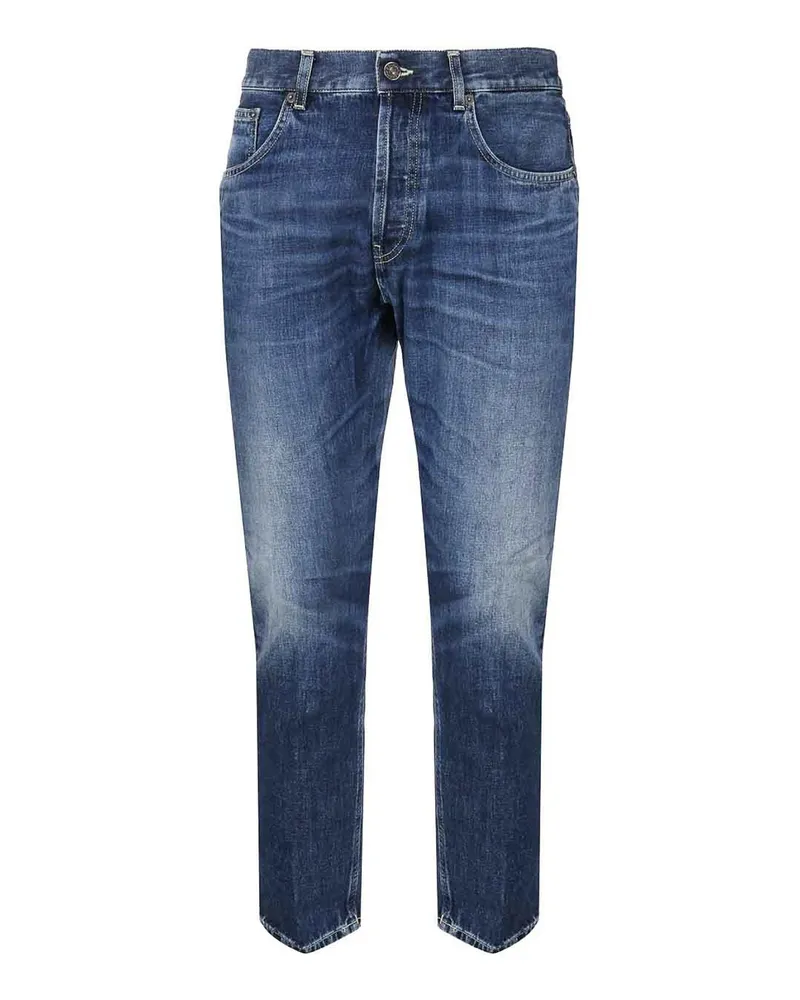 Dondup Straight Leg Jeans - Blau Blau