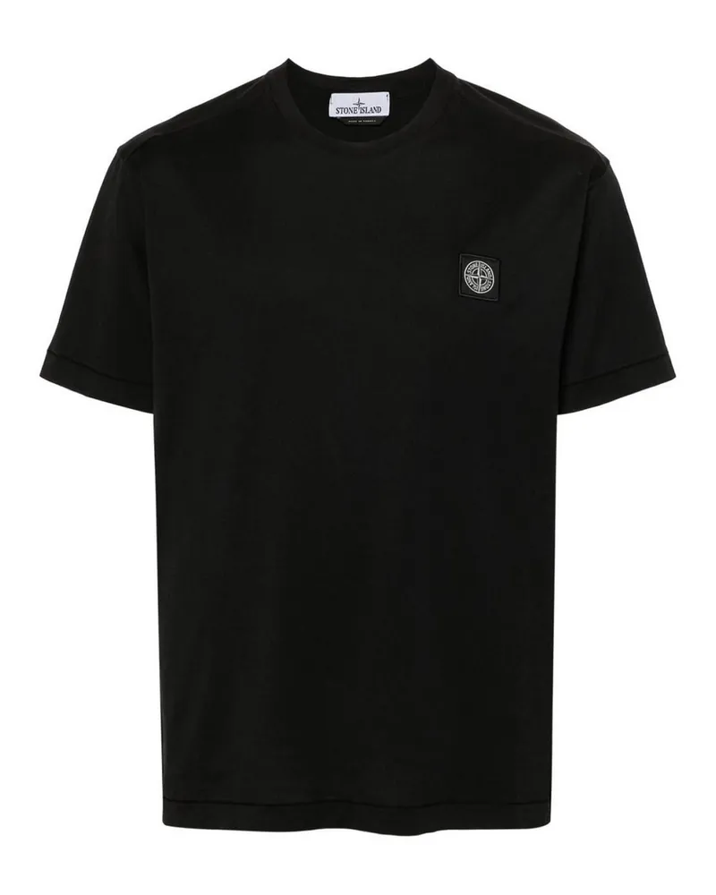 Stone Island T-Shirt - Schwarz