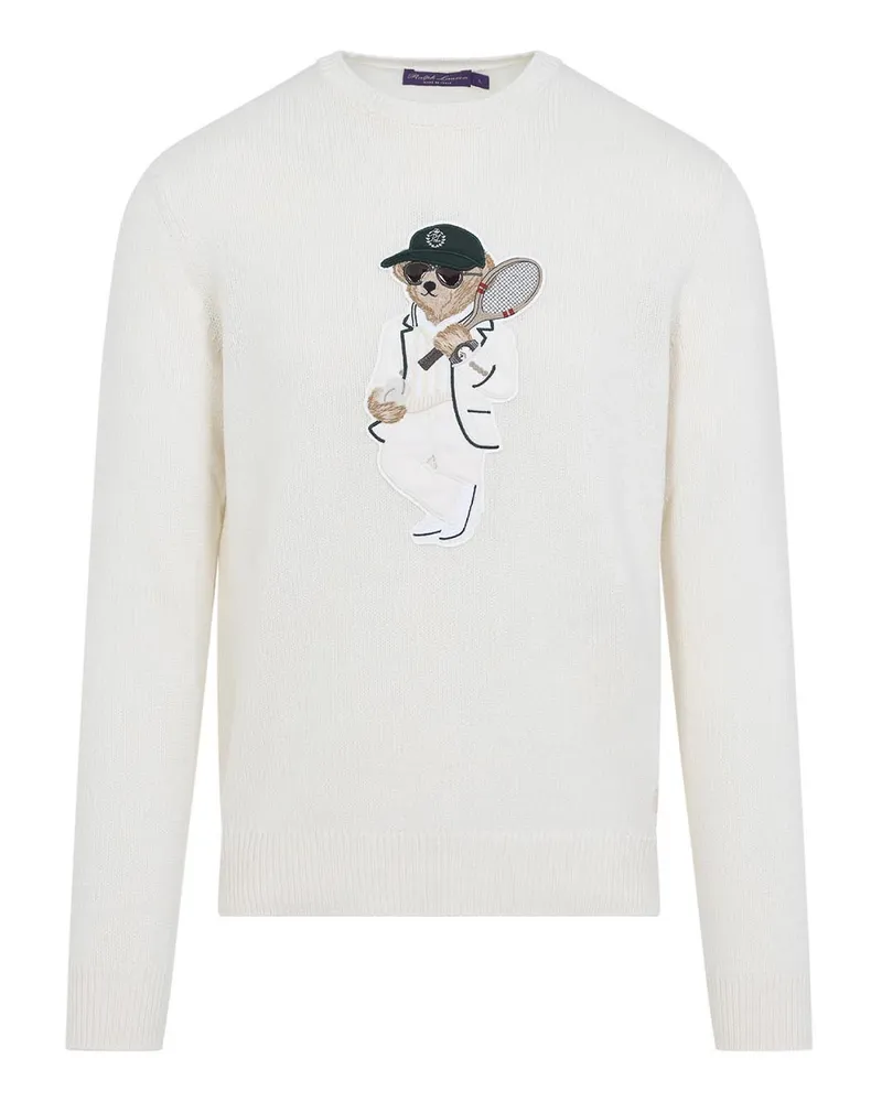 Ralph Lauren Rundhalspullover - Creme Creme