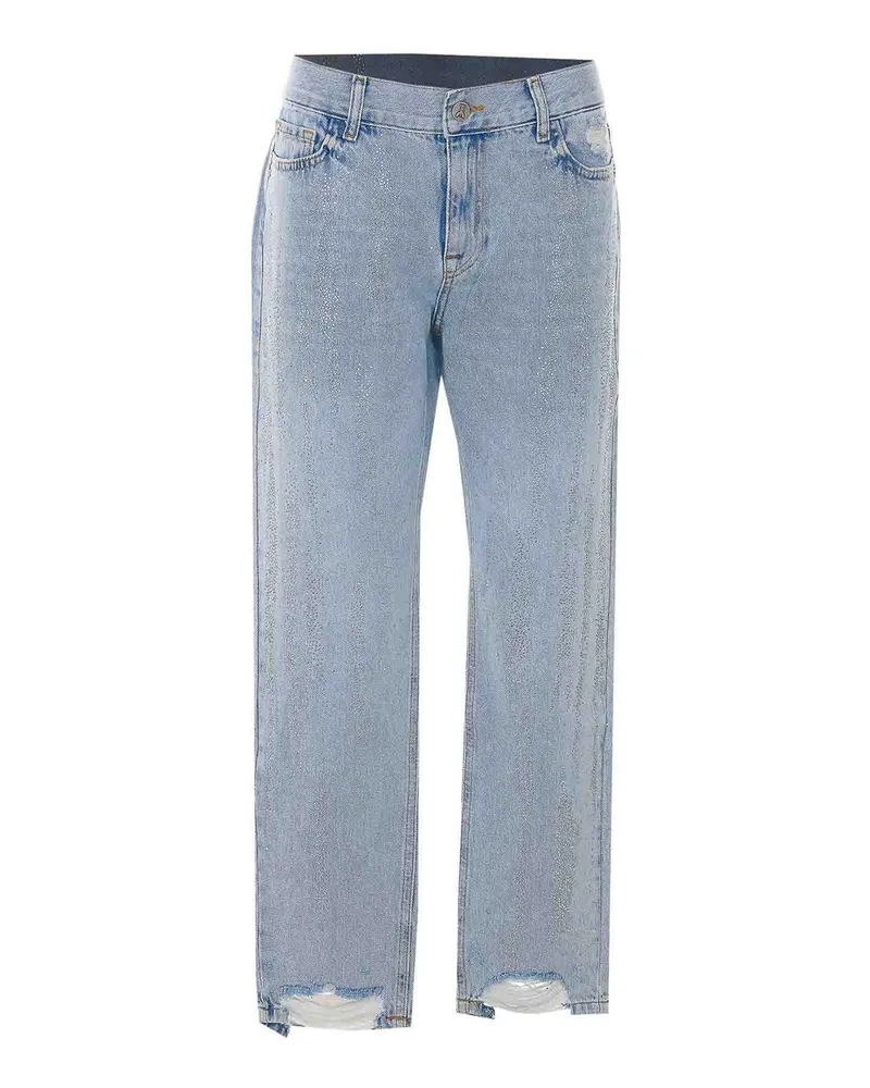 Patrizia Pepe Straight Leg Jeans - Blau Blau
