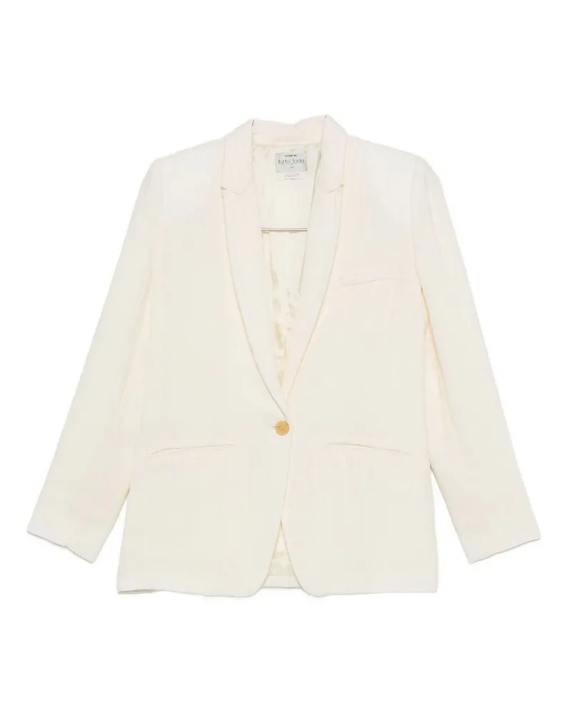 forte_forte Blazer - Weiß Weiß
