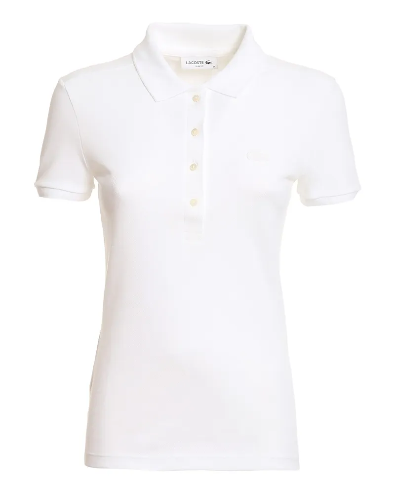 Lacoste Poloshirt - Weiß Weiß