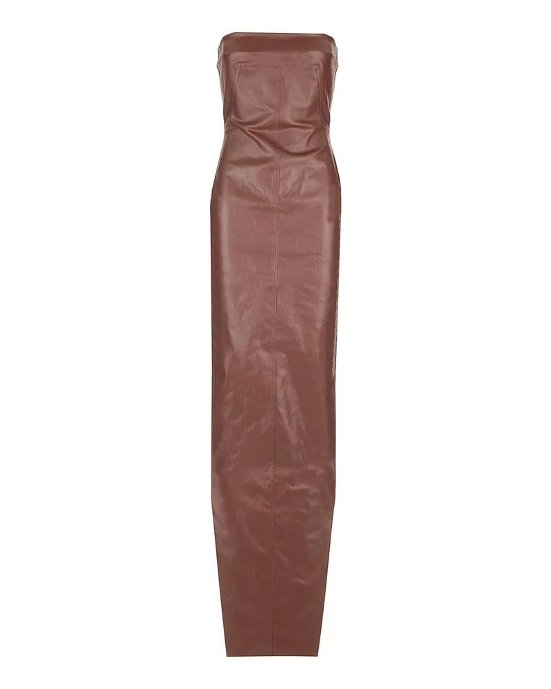 Rick Owens Maxikleid - Braun Braun