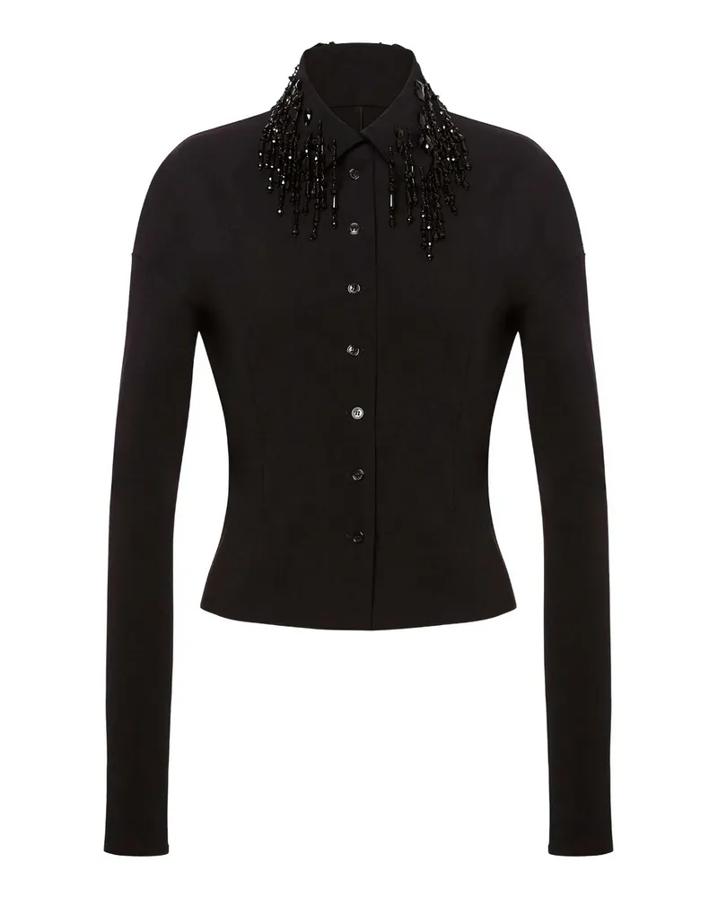 Alberta Ferretti Hemd - Schwarz Schwarz