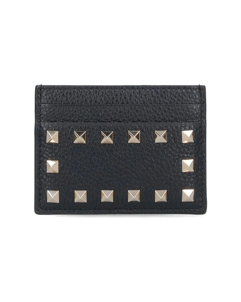 Valentino Garavani Portemonnaie - Schwarz Schwarz
