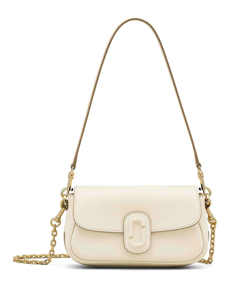 Marc Jacobs Schultertasche - Hellgrau Creme