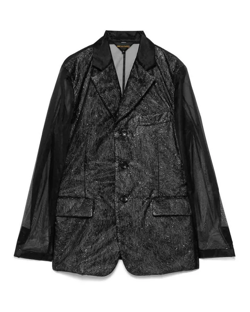 Comme des Garçons Blazer - Schwarz Schwarz