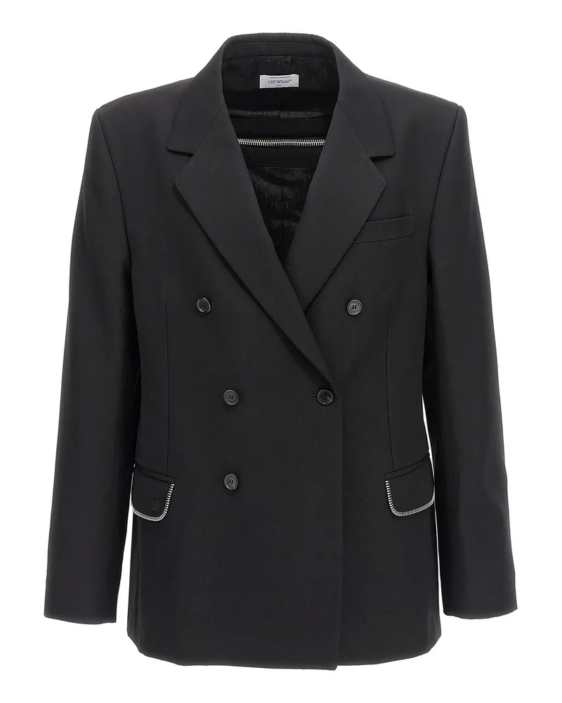 OFF-WHITE Blazer - Schwarz Schwarz