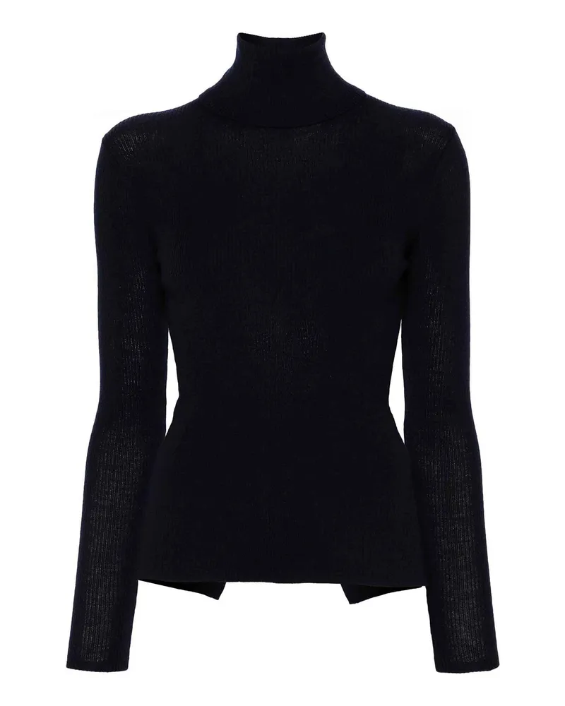 P.A.R.O.S.H. P. A.R. O H. Rollkragenpullover - Blau Blau