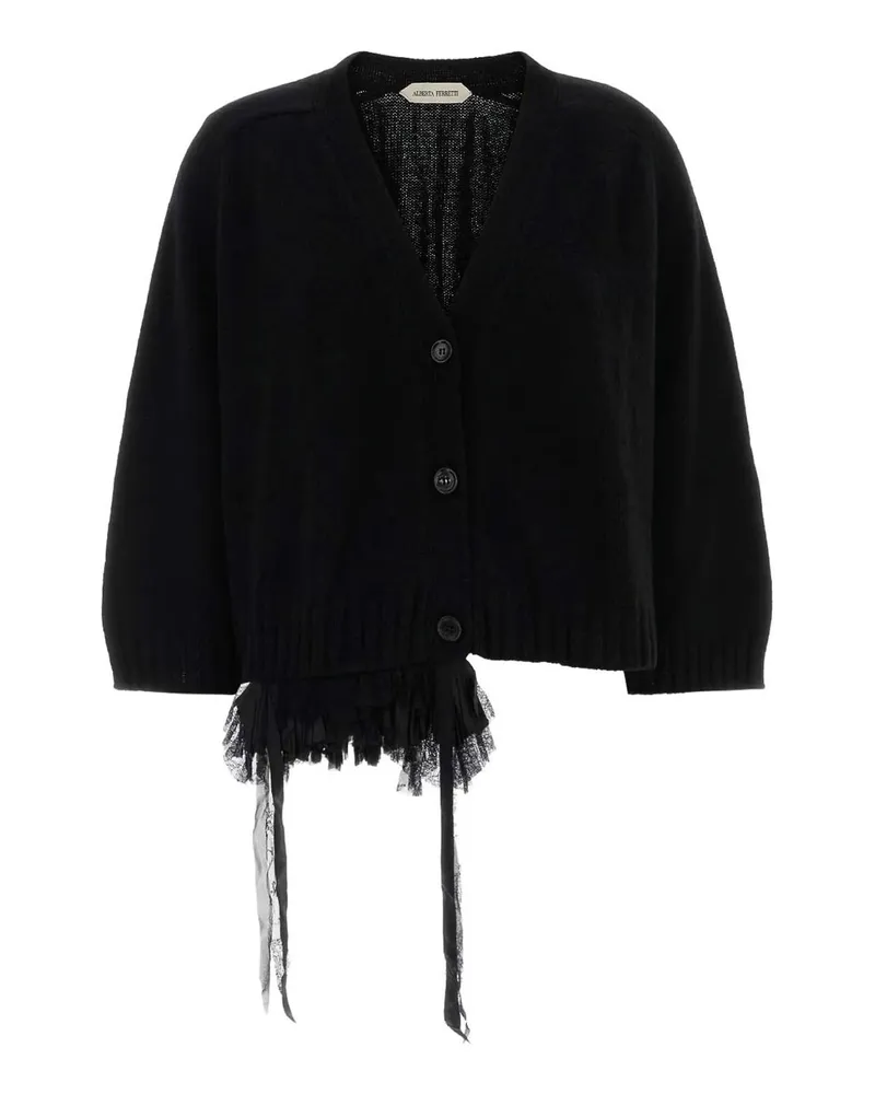 Alberta Ferretti Cardigan - Schwarz Schwarz