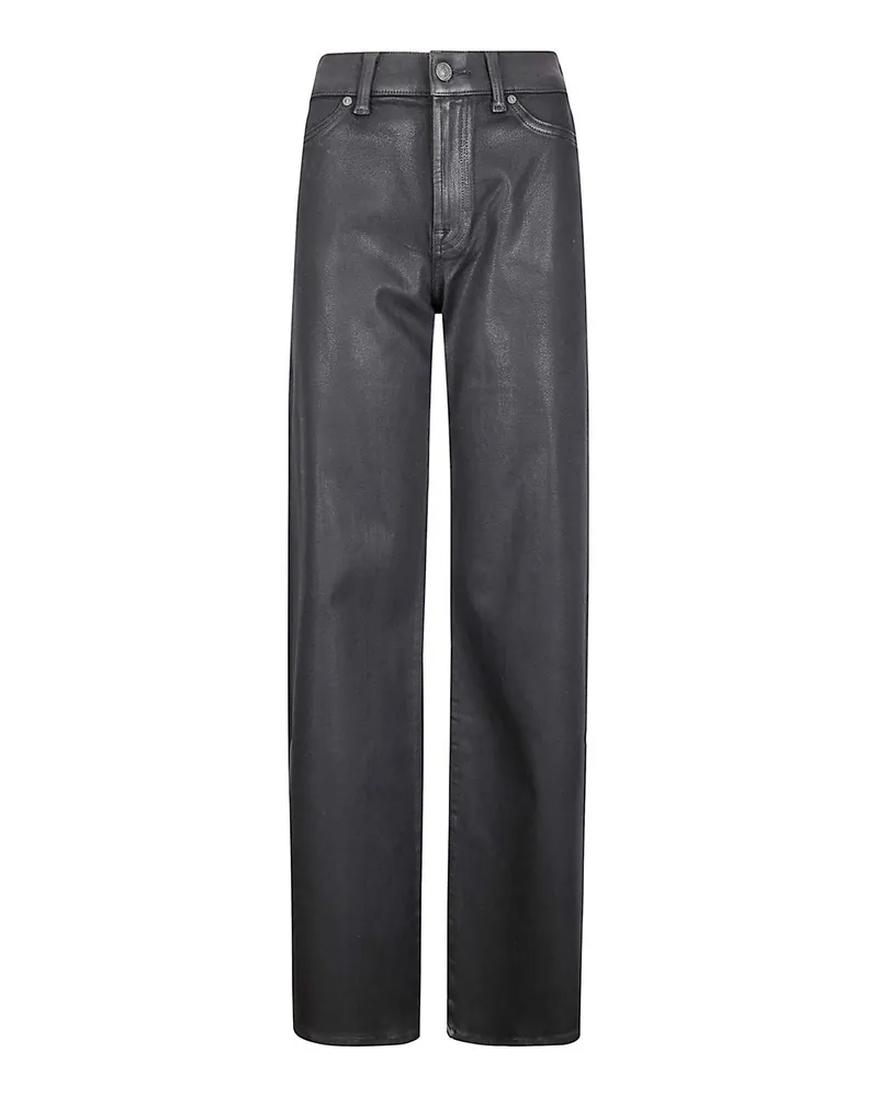 7 for all mankind Casual Hose - Schwarz Schwarz
