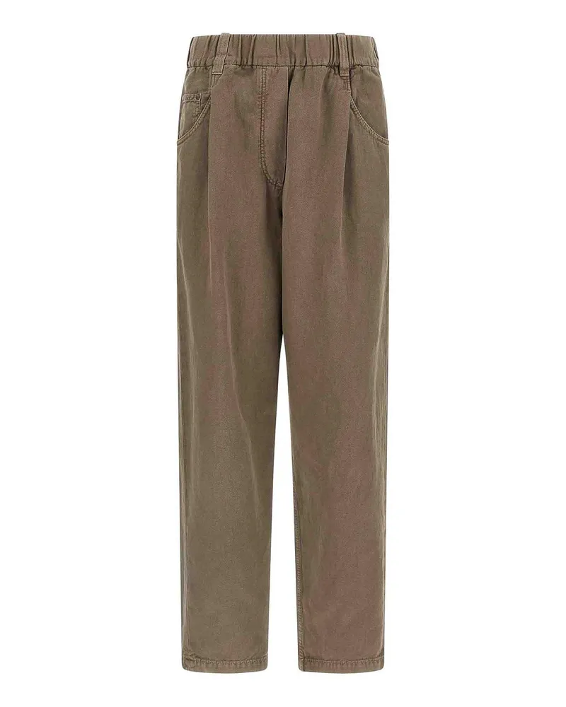 Brunello Cucinelli Casual Hose - Braun Braun